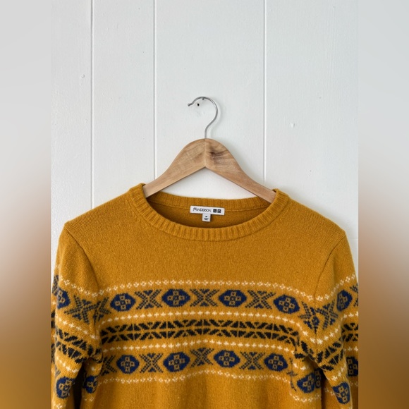 JW Anderson x Uniqlo Wool Fair Isle Sweater Size Medium - Picture 2 of 7